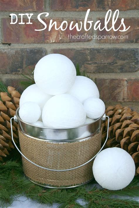 DIY Snowballs