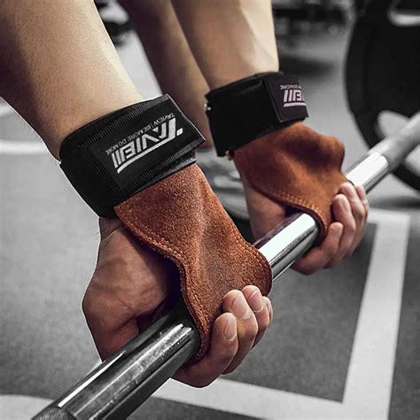 Weight Lifting Lifting Straps Power Grip With Wrist Strap for Weightlifting Deadlifts Gym ...