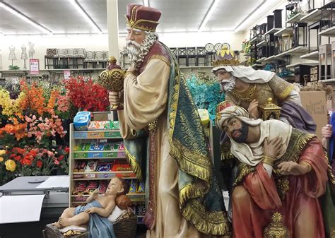 larger scale of the nativity scene we have - saw it at Hobby Lobby Dec ...