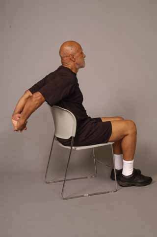 Chest Stretch in Sitting - Older Adult - Performance Health Academy