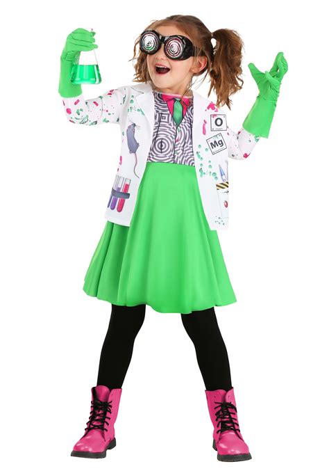 Mad Scientist Toddler's Costume