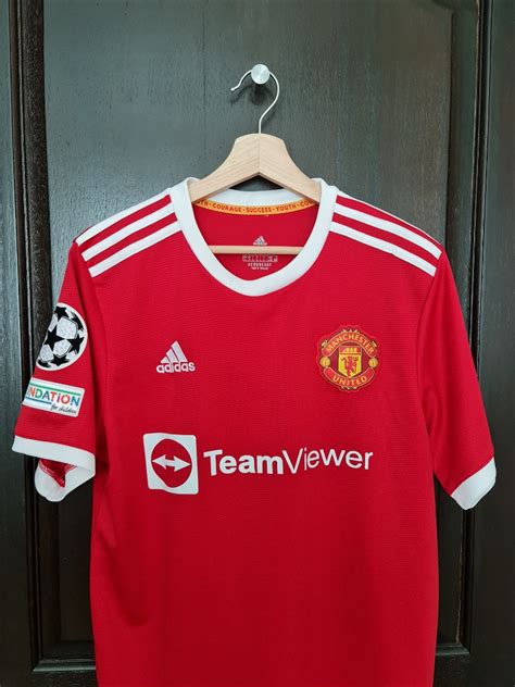 Manchester United CR7 Ronaldo Home Jersey L, Men's Fashion, Activewear ...