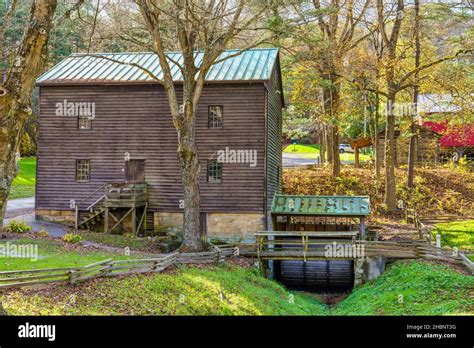 The 19th century Gaston’s Mill in the Pioneer Village at Beaver Creek State Park located in East ...