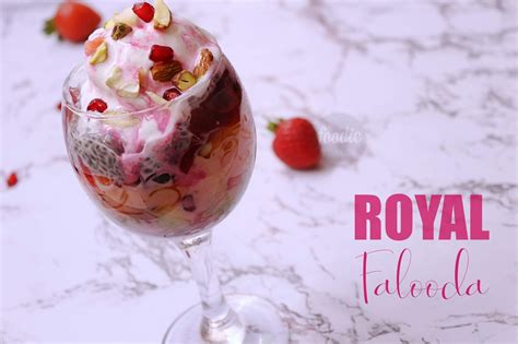 Royal Falooda | Fruit falooda ice cream recipe