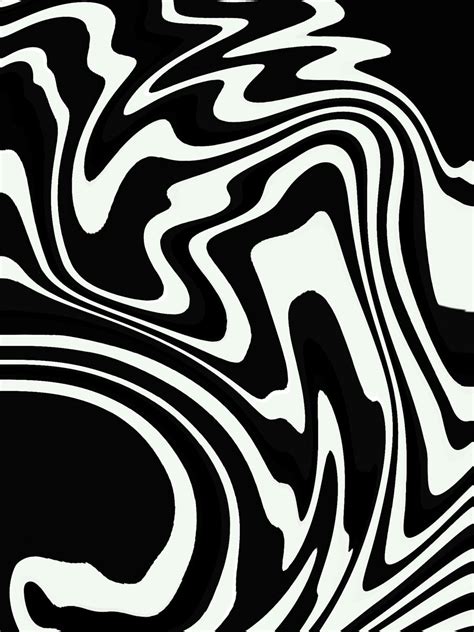 Black Swirl Wallpaper | Abstract Aesthetic Design