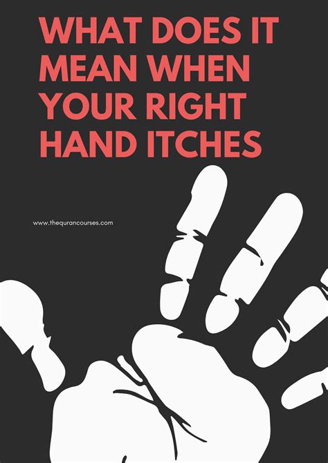 What Does It Mean When Your Right Hand Itches? What Should You Do?