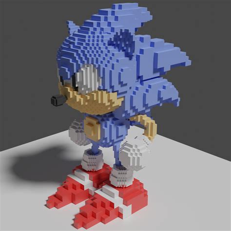 Oscar Samael Torres Arroyo - 3D 16-bit Sonic The Hedgehog (Sonic CD)