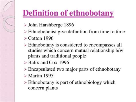 Ethnobotany, history of ethnobotany, aims and objective of ethnobotan…