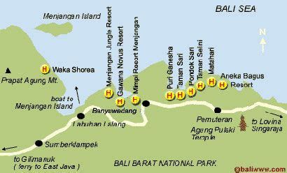 Detail Pemuteran Bali Location Map for Tourists Guide | Bali Weather ...