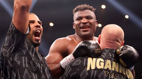 Francis Ngannou could get Tyson Fury rematch for world heavyweight ...