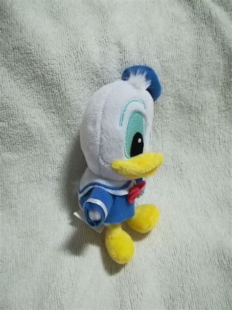 Authentic Mini Disney Baby Donald Duck Plush Soft Toy, Hobbies & Toys, Toys & Games on Carousell