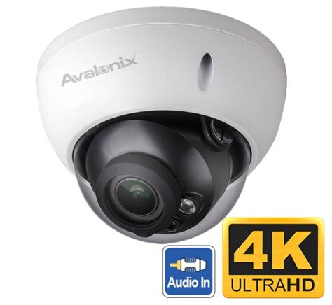 4K Dome Security Camera, HD over Coax