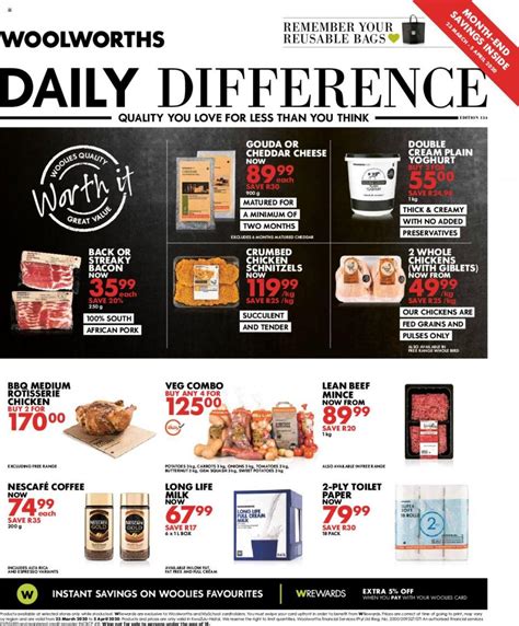 Woolworths Specials | Woolworths Catalogue |Woolworths Daily Difference