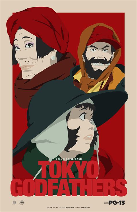 Tokyo Godfathers | Poster By Lefteyeburns