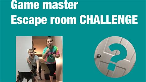 Game master escape room challenge - YouTube