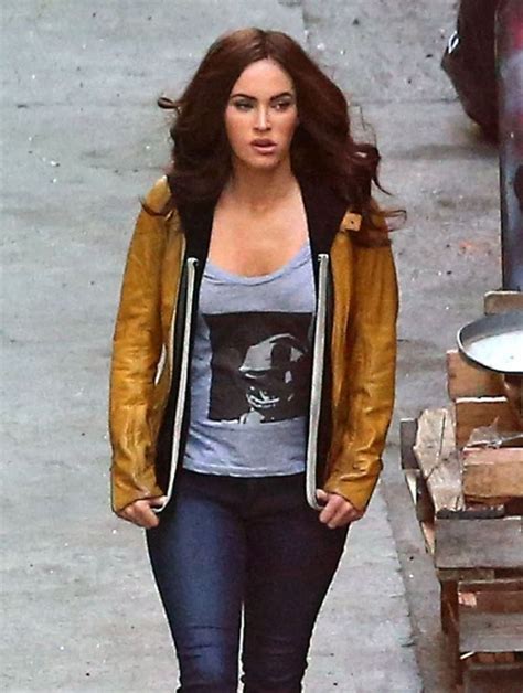 Megan Fox - 'Teenage Mutant Ninja Turtles' Set Photos - Los Angeles ...