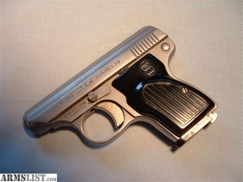 ARMSLIST - For Sale: .22LR Compact Pocket Pistol USA Stainless Sterling ...