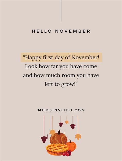 50 Hello November Quotes To Get You Excited For The Colder Months ...