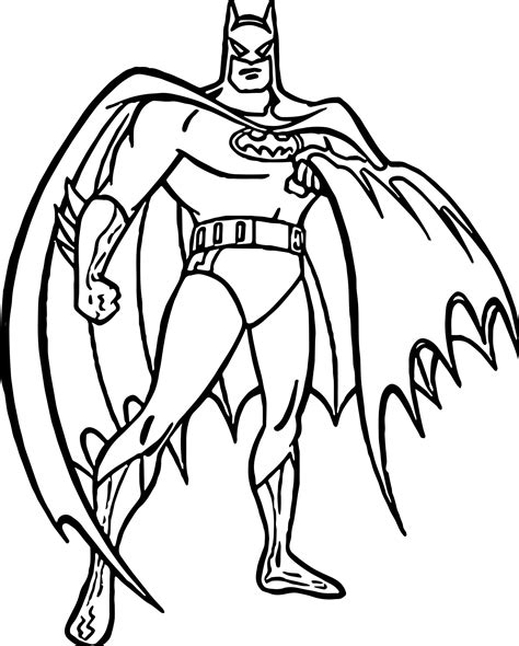 Batman Printable Coloring Pages - Customize and Print