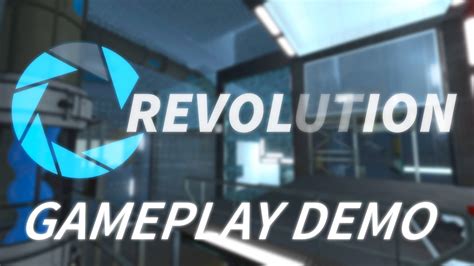 Portal: Revolution Beta Gameplay Demo #1 (No longer in the game) - YouTube