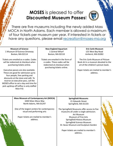 Museum Tickets – Massachusetts Organization of State Engineers and Scientists