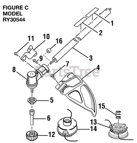 Ryobi String Trimmer Parts Diagram Breakdown