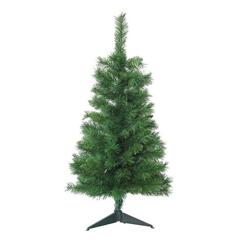 Home Accents Holiday 3 ft. Unlit Tacoma Pine Artificial Christmas Tree-ZB118P - The Home Depot