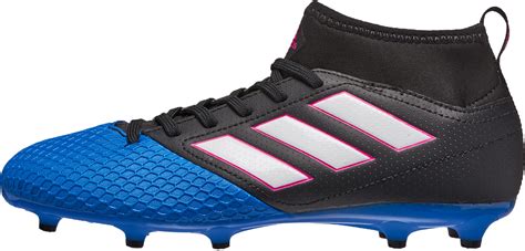 adidas Kids ACE 17.3 FG Soccer Cleats - Black & Blue - Soccer Master