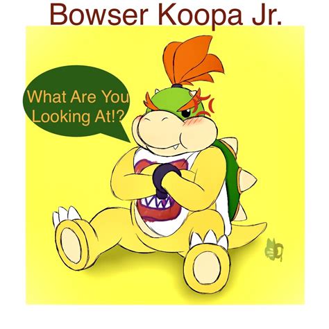 ArtStation - Bowser Koopa Jr.