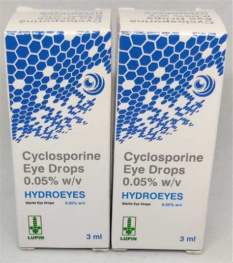 cyclomune Cyclosporine Eye Drops, Treatment: Inflammation And Itching, Packaging Type: Bottle at ...