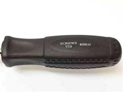 Robertson Screwdriver Black #3 Square Drive Head | Stevenson Plumbing & Electrical Supplies