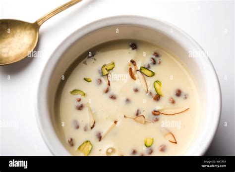 Basundi / Rabri or Rabdi - is a dessert made of condensed milk and dry ...