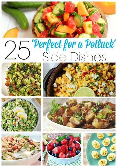 25 Perfect for a Potluck Side Dishes - Your Homebased Mom