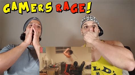 Funniest Gamers Rage Caught on Camera [REACTION] - YouTube