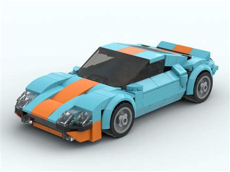 Ford GT40 MOC - I got really fond of designing 8 wide Speedchampions : r/lego