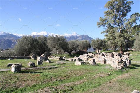 Ruins of Ancient Sparta | Architecture Stock Photos ~ Creative Market