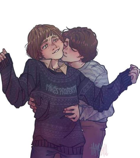 Byler ; Foah | Dibujos animados bonitos, Ilustraciones, Dibujos bonitos