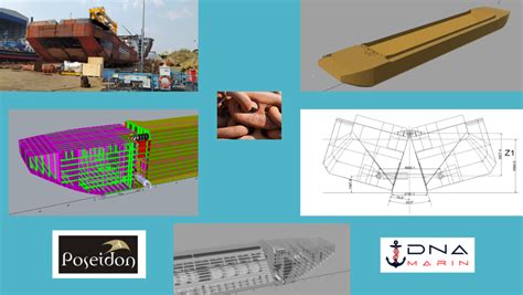 Structural Analysis and Piston Room Construction Design of 1200cbm SPLIT BARGE - DNA Marin