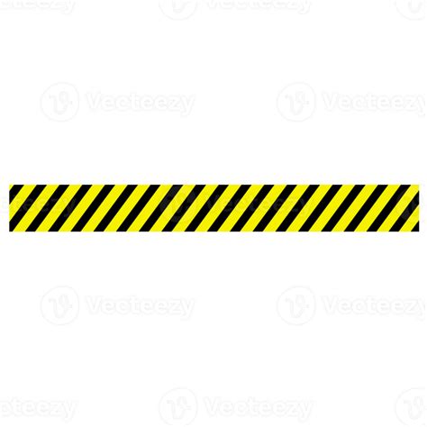 warning tape. Yellow with black police line and danger tapes 26799009 PNG