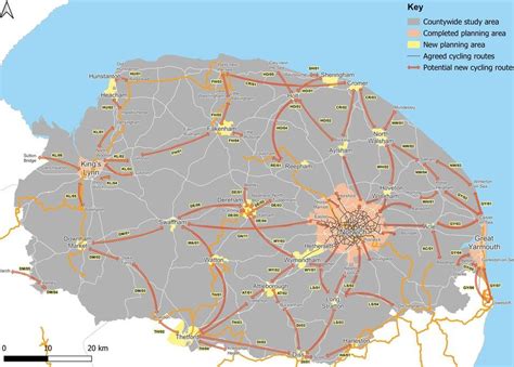 Nearly £3m for Norfolk walking and cycling schemes - BBC News