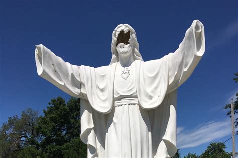 Vandalized Jesus Statue Will Be Restored, Serafin Says | WGLT