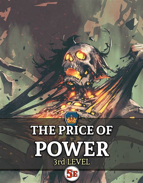 The Price of Power - Adventures Await Studios | DriveThruRPG.com