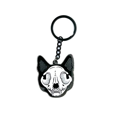 POP Cats™ Cat Skull Keychain – POP Cats™ Wonderland – Fun Activities, Art, Merch, Entertainment