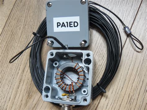 PA1ED Amateur Radio Projects: End Fed Wire Antenna for 10,15,20 and 40 ...