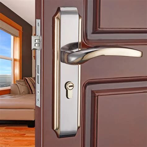 Mute door lock interior with home door handles Mute door lock interior ...