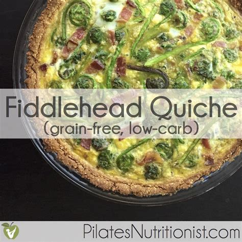 Fiddlehead Quiche - Lily Nichols RDN