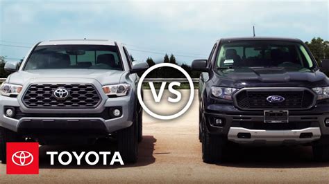 2020 Tacoma vs Ranger: Mid Size Truck Comparison | Toyota - YouTube