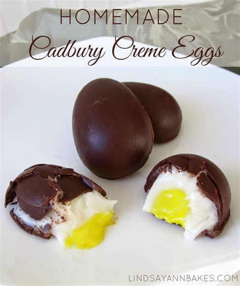 Homemade Cadbury Creme Eggs - The Lindsay Ann