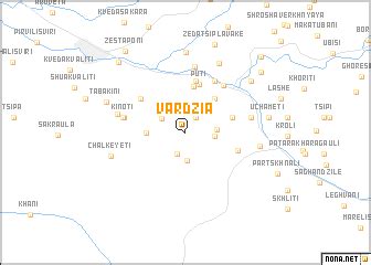 Vardzia (Georgia) map - nona.net