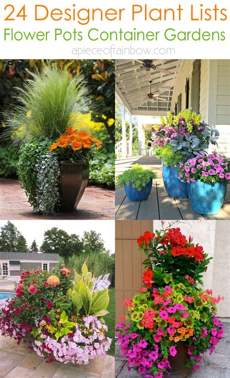 24 Stunning Container Garden Planting Ideas - A Piece Of Rainbow